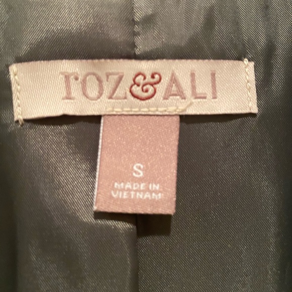 🌟 NWT Roz & Ali open front blazer / bolero - Picture 4 of 6